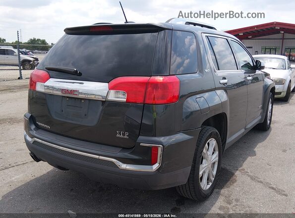 2GKALPEK2H6248286 2017 GMC TERRAIN Зеленый Задняя правая четверть