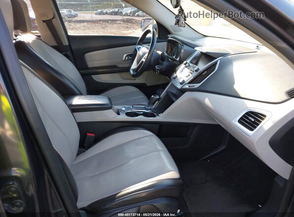 2GKALPEK3G6203937 2016 GMC TERRAIN Коричневый Вид салона спереди