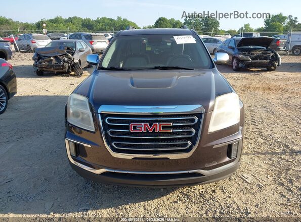 2GKALPEK3G6203937 2016 GMC TERRAIN Коричневый Вид щитка приборов