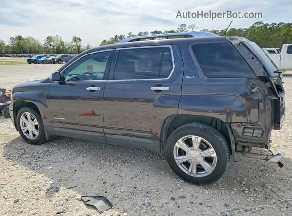 2GKALPEK6G6256583 2016 GMC TERRAIN Gray Trasero izquierdo