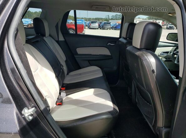 2GKALPEK6G6256583 2016 GMC TERRAIN Gray Vista interior trasera