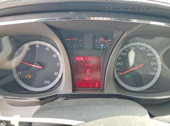 2GKALPEK6G6256583 2016 GMC TERRAIN Gray Vista del cuadro de instrumentos
