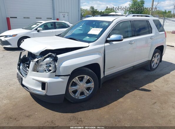 2GKALPEK9G6313391 2016 GMC TERRAIN White Front left