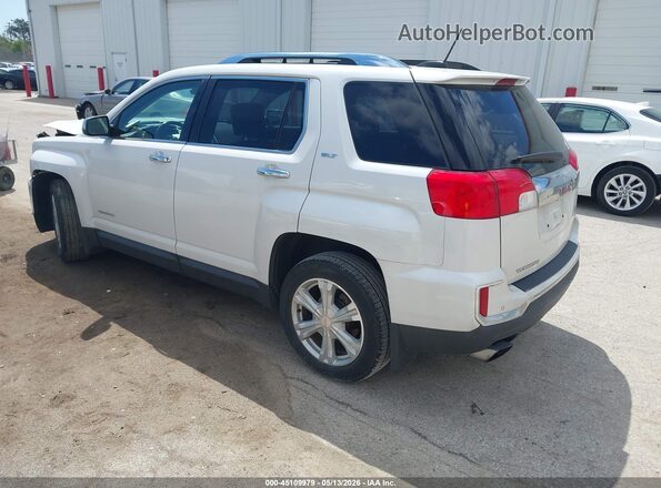 2GKALPEK9G6313391 2016 GMC TERRAIN White Rear left