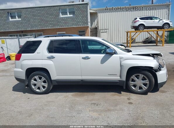 2GKALPEK9G6313391 2016 GMC TERRAIN White Rear interior view
