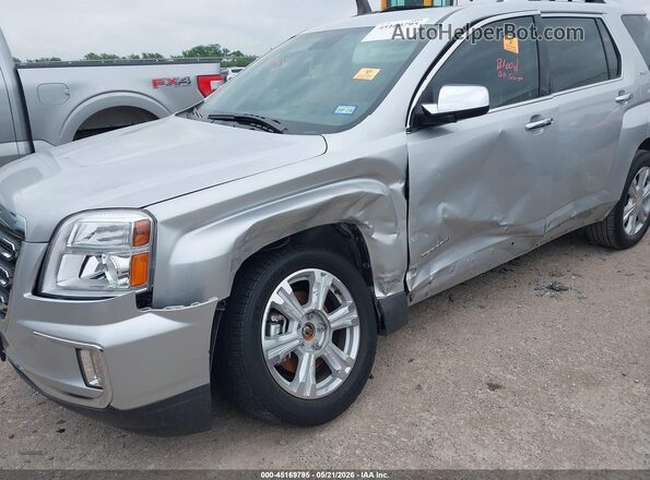 2GKALPEK9H6146211 2017 GMC TERRAIN Серебряный Вид спереди