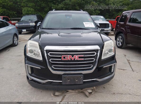 2GKALPEKXG6221058 2016 GMC TERRAIN Black Вид щитка приладів