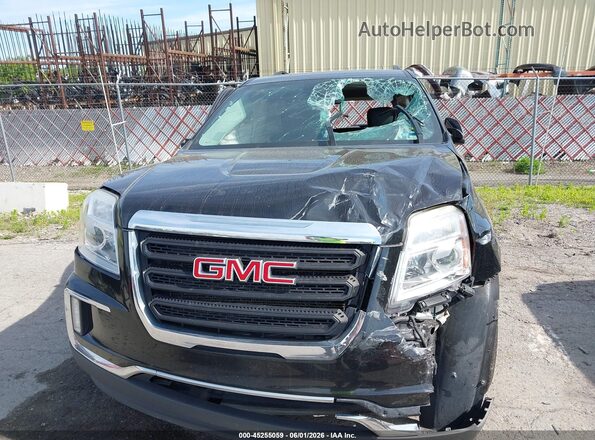 2GKFLNE33H6332359 2017 GMC TERRAIN Black Вид спереду