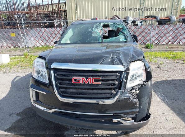 2GKFLNE33H6332359 2017 GMC TERRAIN Black Вид щитка приладів