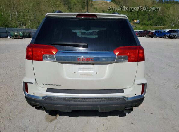2GKFLNE37G6102192 2016 GMC TERRAIN Белый Вид сзади