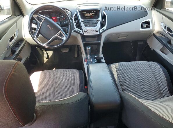 2GKFLNE37G6102192 2016 GMC TERRAIN Белый Вид панели приборов