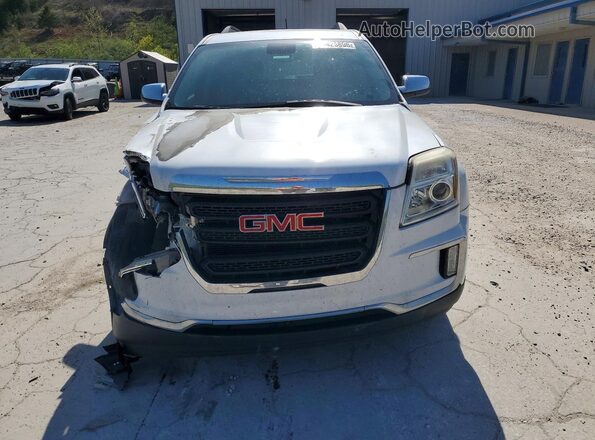2GKFLNE37G6102192 2016 GMC TERRAIN Белый Вид спереди