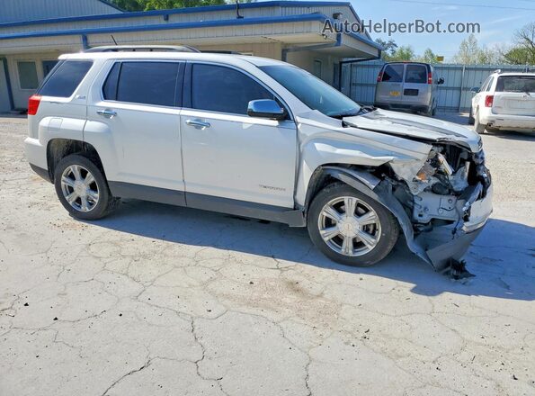 2GKFLNE37G6102192 2016 GMC TERRAIN Белый Передняя правая четверть