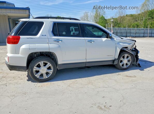 2GKFLNE37G6102192 2016 GMC TERRAIN Белый Задняя правая четверть