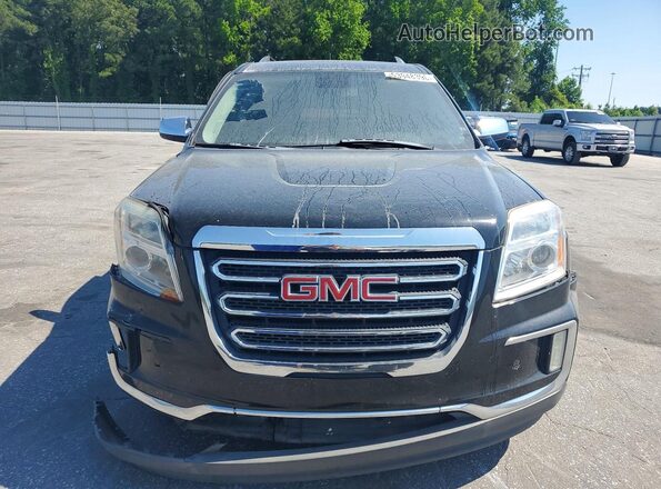 2GKFLPE30G6158969 2016 GMC TERRAIN Black Front view
