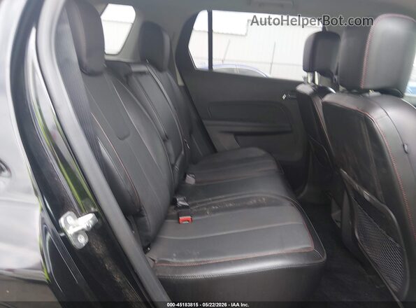 2GKFLPE30H6146046 2017 GMC TERRAIN Black Vista de la etiqueta del VIN