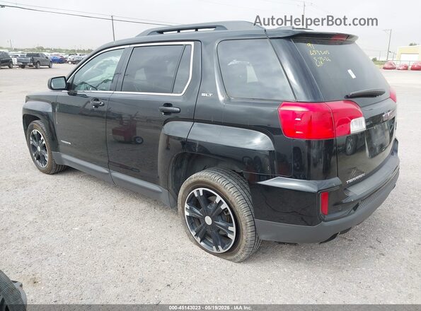 2GKFLPE31H6124346 2017 GMC TERRAIN Black Rear left