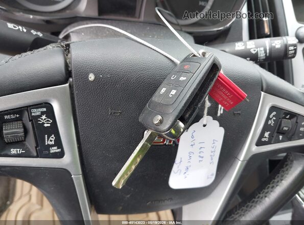 2GKFLPE31H6124346 2017 GMC TERRAIN Black Dashboard view