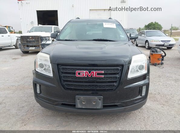 2GKFLPE31H6124346 2017 GMC TERRAIN Black Instrument cluster view