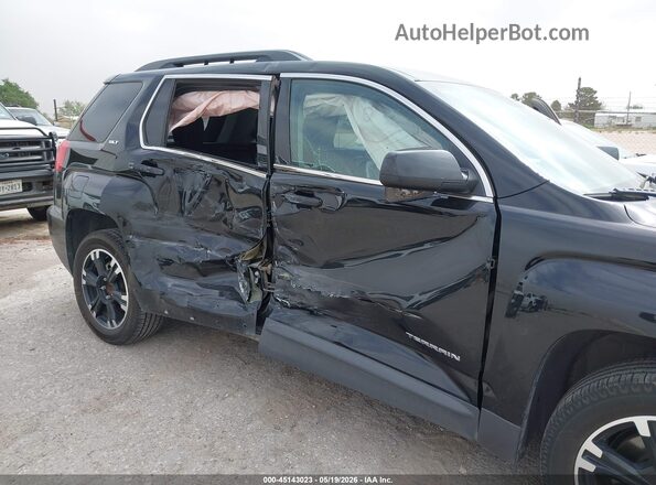 2GKFLPE31H6124346 2017 GMC TERRAIN Black Front view