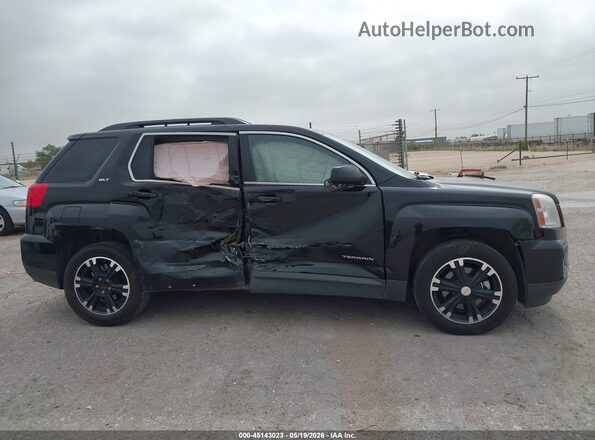 2GKFLPE31H6124346 2017 GMC TERRAIN Black Rear interior view