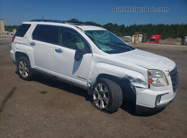 2GKFLPE38H6239610 2017 GMC TERRAIN White Przód prawy