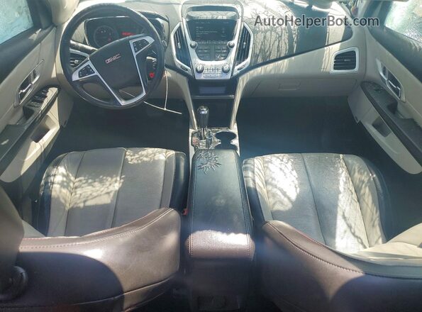 2GKFLPE38H6239610 2017 GMC TERRAIN White Widok deski rozdzielczej