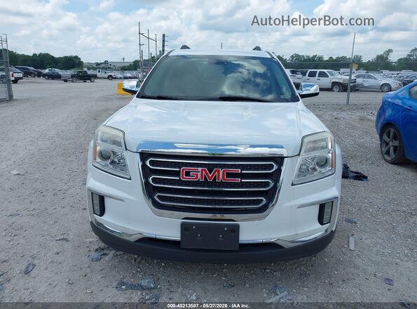 2GKFLPE3XG6172488 2016 GMC TERRAIN White ხელსაწყოთა პანელის ხედი