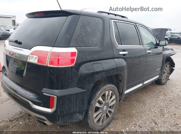 2GKFLRE32H6314619 2017 GMC TERRAIN Black Задня права чверть