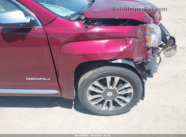 2GKFLRE37G6344424 2016 GMC TERRAIN Красный 