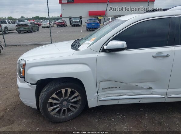 2GKFLRE39H6283479 2017 GMC TERRAIN Белый 
