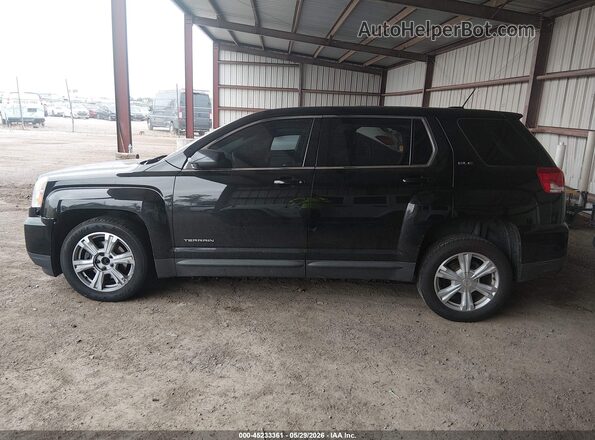 2GKFLSEK2H6151940 2017 GMC TERRAIN Black Սալոնի 360 աստիճան տեսք