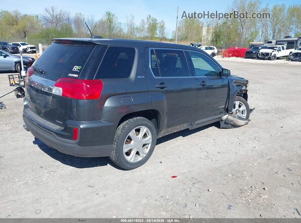 2GKFLSEK2H6278607 2017 GMC TERRAIN Black Tył prawy