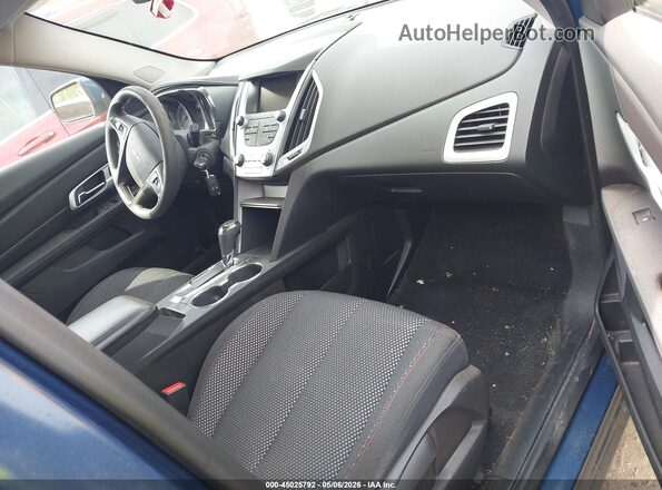 2GKFLSEK6H6242872 2017 GMC TERRAIN Blue Vista interior delantera