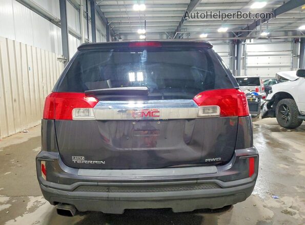 2GKFLSEK7G6239736 2016 GMC TERRAIN Charcoal 