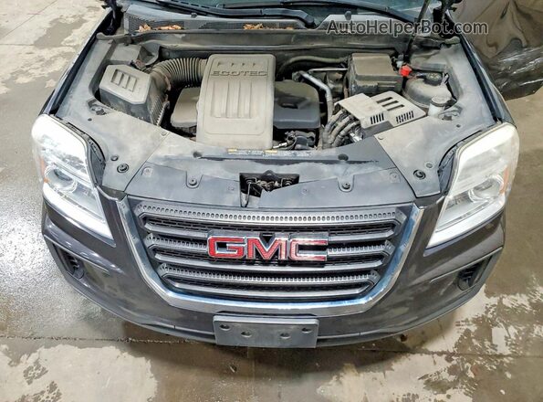 2GKFLSEK7G6239736 2016 GMC TERRAIN Charcoal 