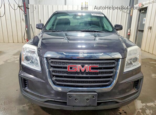 2GKFLSEK7G6239736 2016 GMC TERRAIN Charcoal 