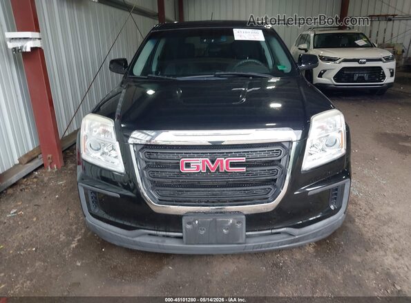 2GKFLSEK7H6338414 2017 GMC TERRAIN Black Vista del cuadro de instrumentos
