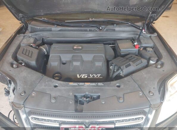 2GKFLTE34H6295696 2017 GMC TERRAIN Black Հետևի տեսք