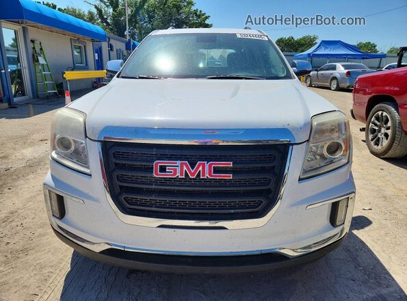 2GKFLTEK6G6253309 2016 GMC TERRAIN White 