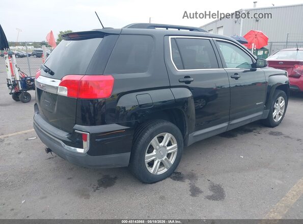 2GKFLTEKXG6189159 2016 GMC TERRAIN Black Trasero derecho