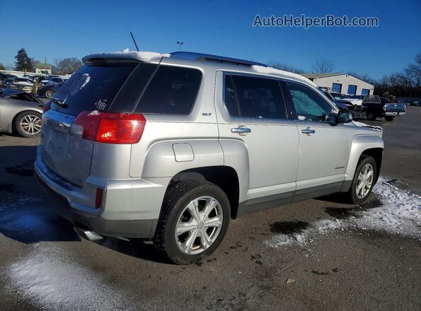 2GKFLUE30G6172076 2016 GMC TERRAIN Серебряный Задняя правая четверть