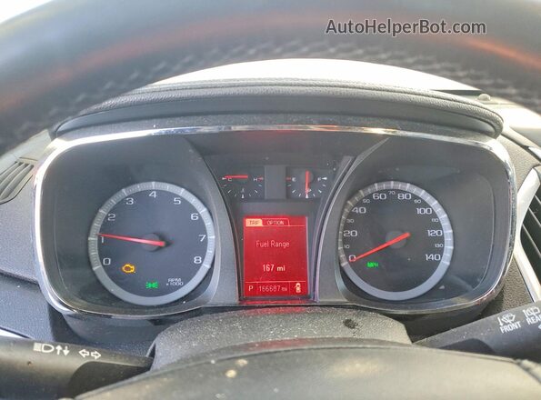 2GKFLUE30G6172076 2016 GMC TERRAIN Серебряный Вид щитка приборов