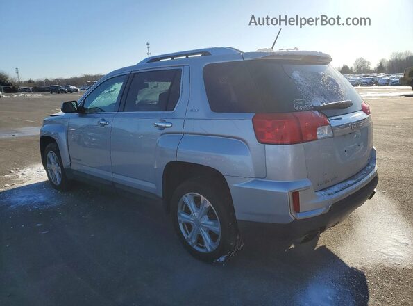2GKFLUE30G6172076 2016 GMC TERRAIN Серебряный Задняя левая четверть