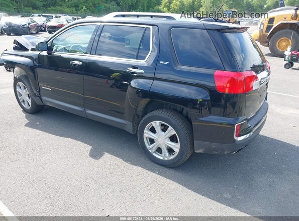 2GKFLUE33H6263151 2017 GMC TERRAIN Black Задня ліва чверть