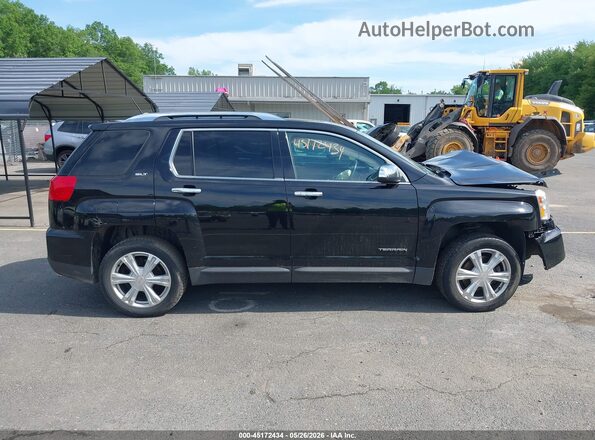 2GKFLUE33H6263151 2017 GMC TERRAIN Black Панорамний вид салону 360°