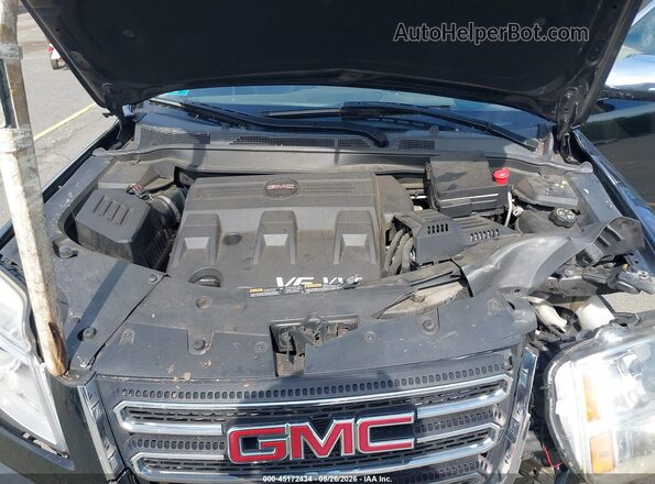 2GKFLUE33H6263151 2017 GMC TERRAIN Black Вид ззаду