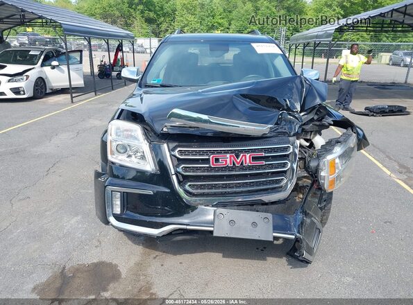 2GKFLUE33H6263151 2017 GMC TERRAIN Black Вид задньої частини салону