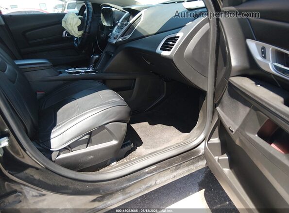 2GKFLUE3XG6210140 2016 GMC TERRAIN Black Front interior view