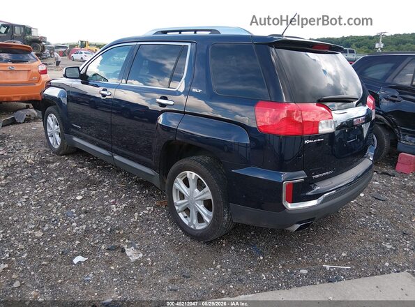 2GKFLUEK2H6248521 2017 GMC TERRAIN Dark Blue Հետևի ձախ